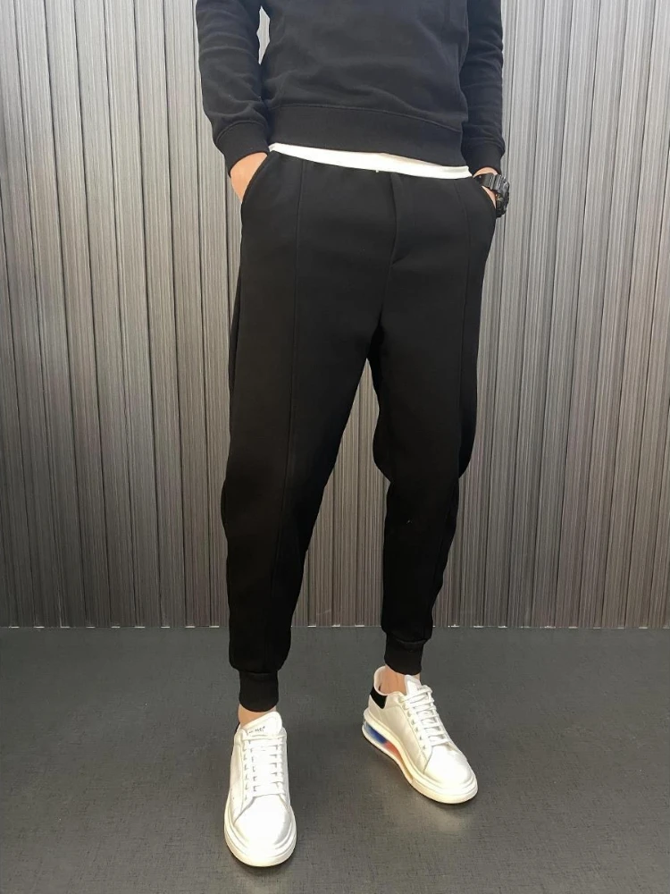 

Men's Sweatpants Harem Trousers Joggers Essential Elegant Fashion Y2k Cool Harajuku Retro New in Trend Male Sports Pants Plain