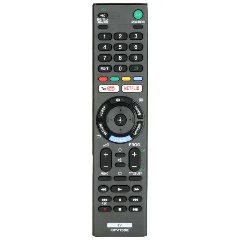 

For RMT-TX300E Sony-TV-Remote-Control-Replacement With YouTube NETFLIX Buttons, For Sony TV KDL-32WE610 KDL-32WE613 KDL-32WE615