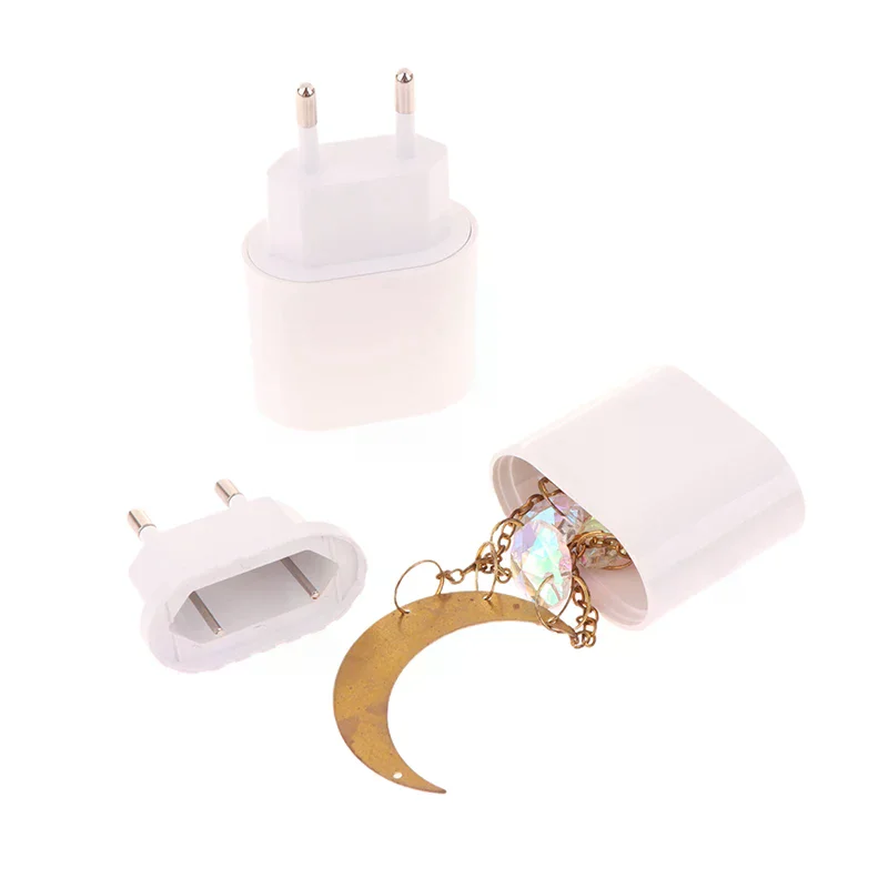 Money Safe Box Key Cash Hidden Storage Creative Fake Charger Pill Case Box Container Hiding Spot