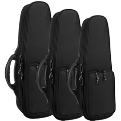 30 mm Thicken Ukulele Case 1.6 Kg Soprano Concert Tenor Bag Waterproof 21 23 26 Inch Ukelele Guitar Cover Gig Backpack Handbag