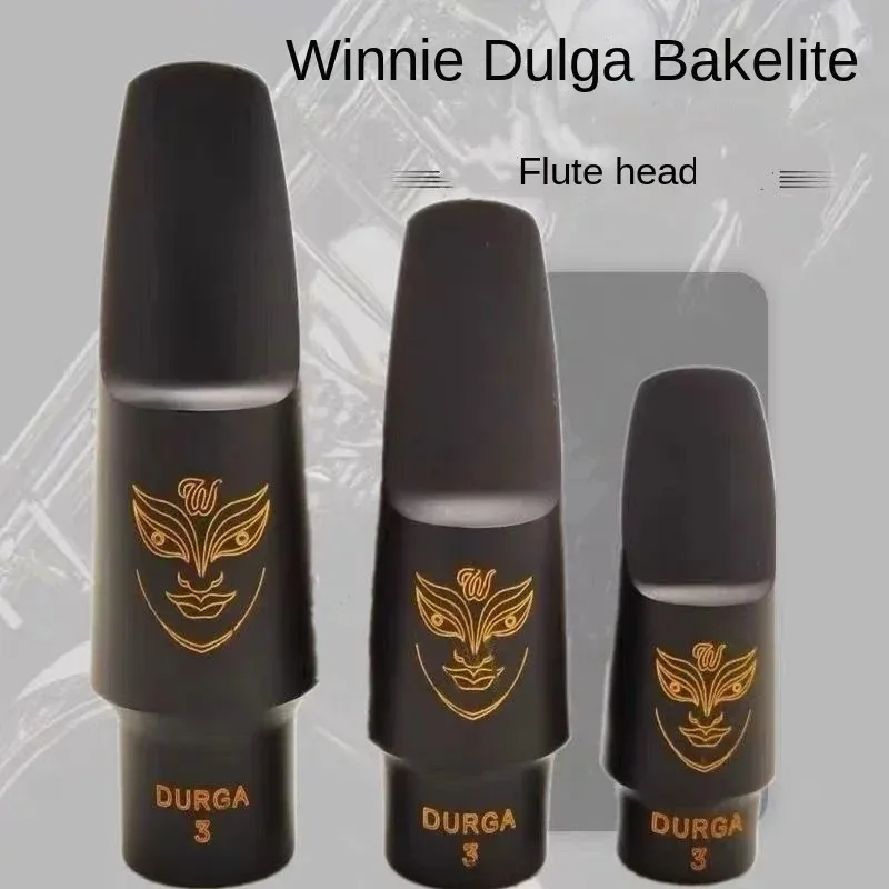 

Winnie Durga Flute Head Saxophone Flute Head E Flat Alto B Flat Alto Soprano Pure Bakelite Flute Head