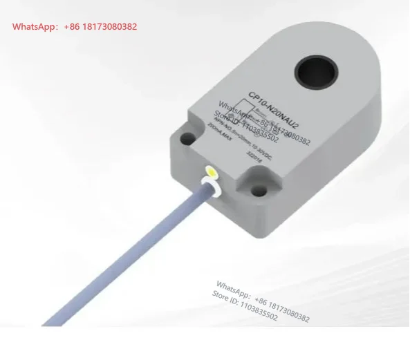 Inductive ring counting sensor, spring screw, metal wire breakage detection, proximity switch sensitivity adjustable