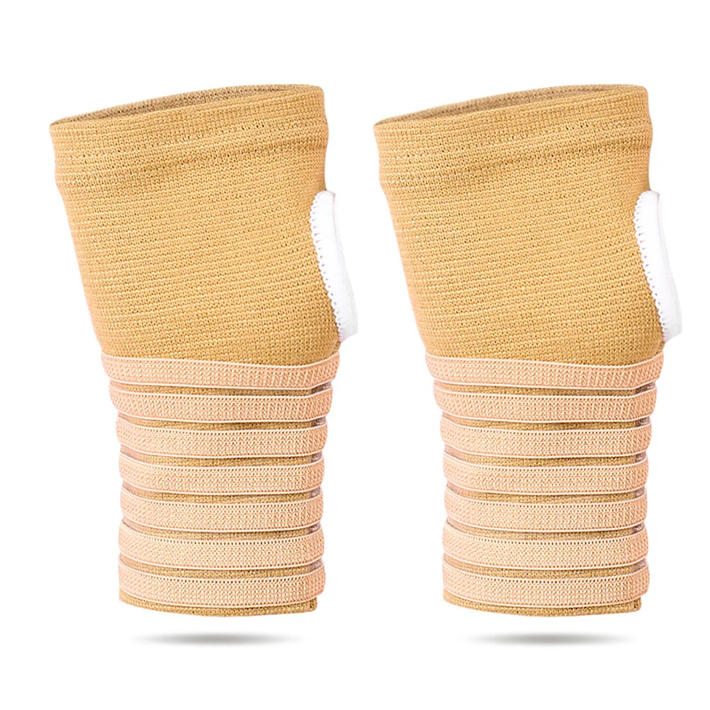 1 Pair Wrist Compression Sleeve - Wrist Support Compression Brace Wrist Pain & Fatigue Relief for Carpal Tunnel Syndrome