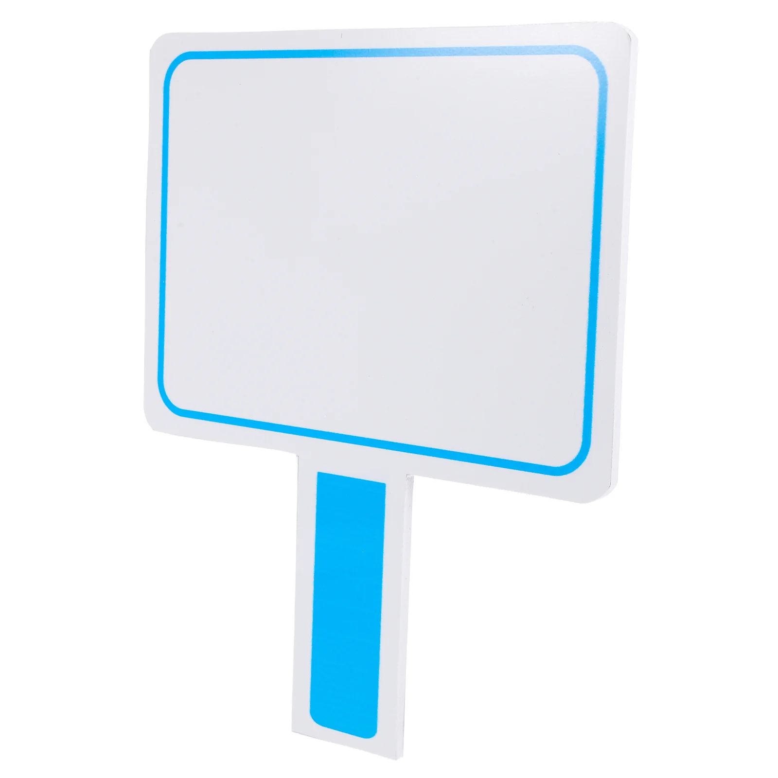 Hand Holding Sign Whiteboard Small Dry Erase Pvc Testing Number Handheld Score Paddles