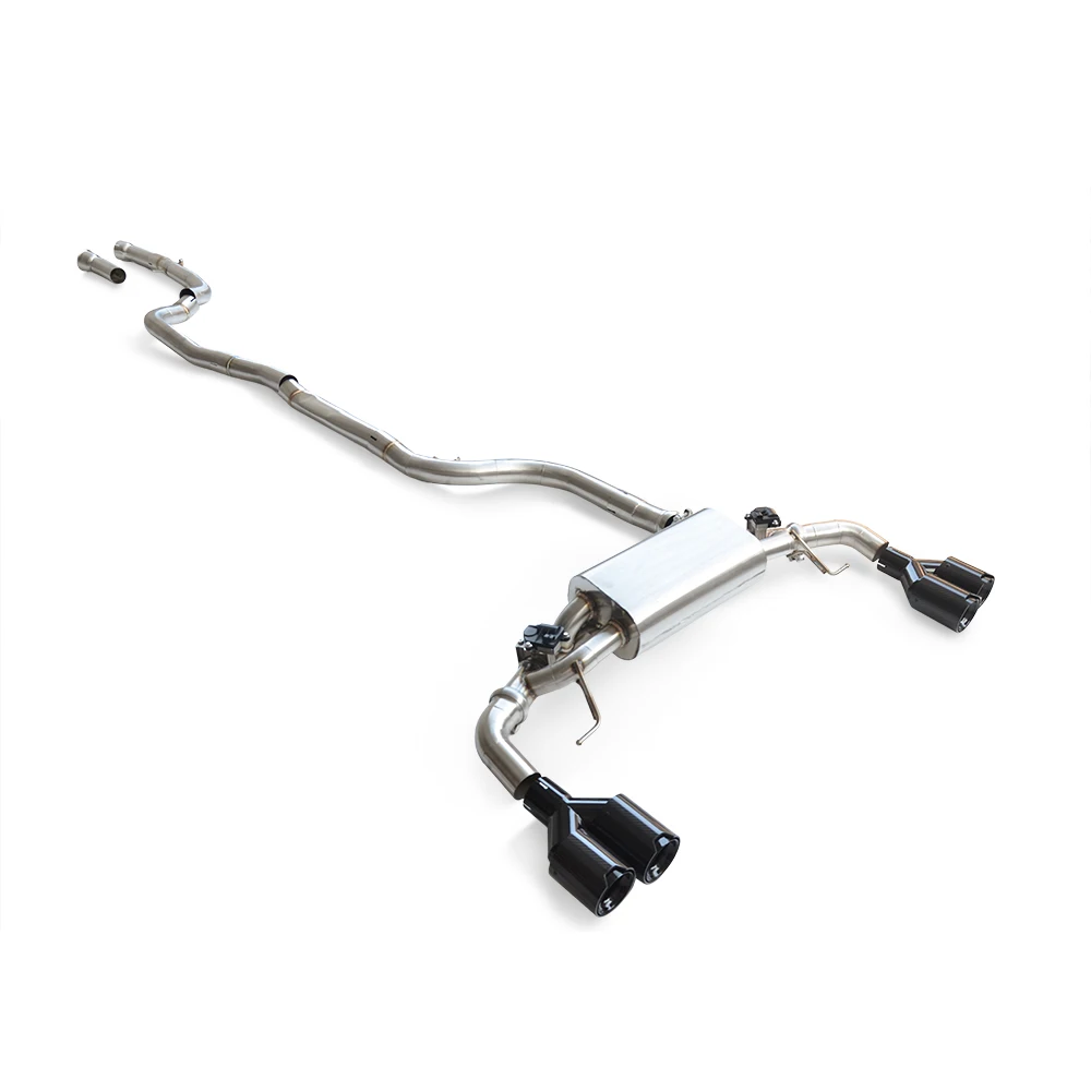 Suitable for BMW G20 320i 330i 340i Performance stainless steel rear exhaust system cat back with valve controlled muffler