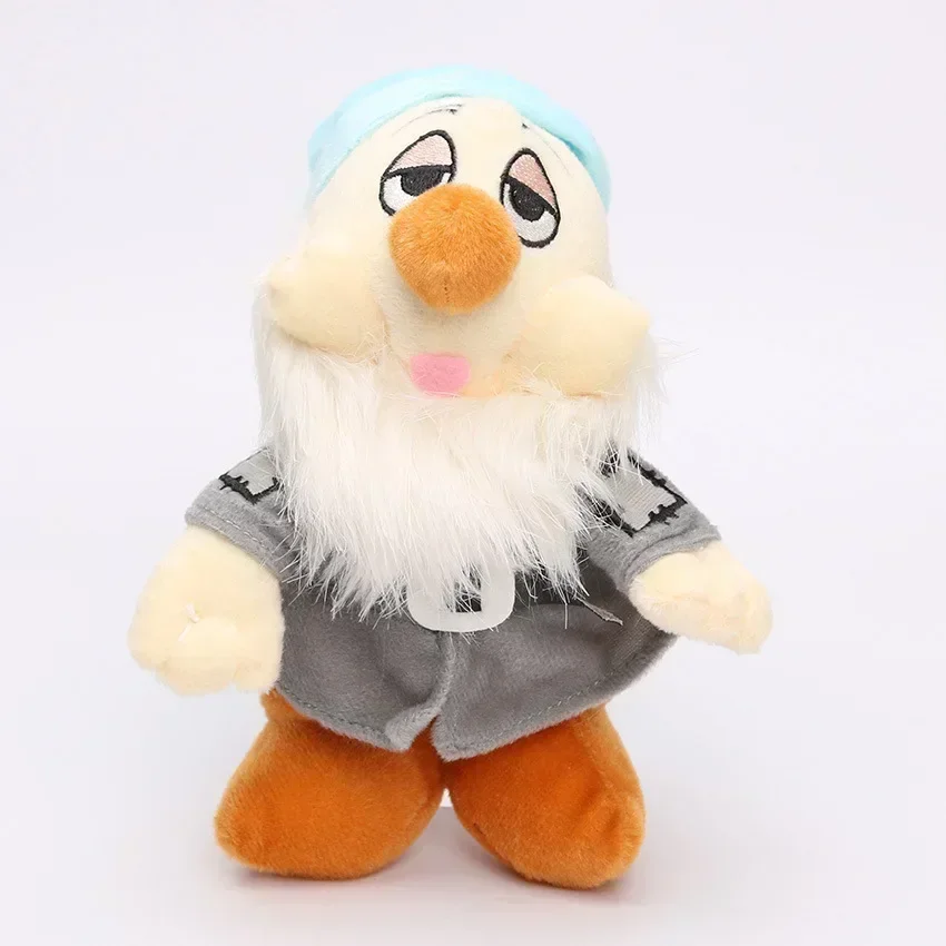 8pcs/lot Anime Disney Snow White and the Seven Dwarfs Plush Toy Cartoon Princess Stuffed Doll Pillow home decor birthday gift