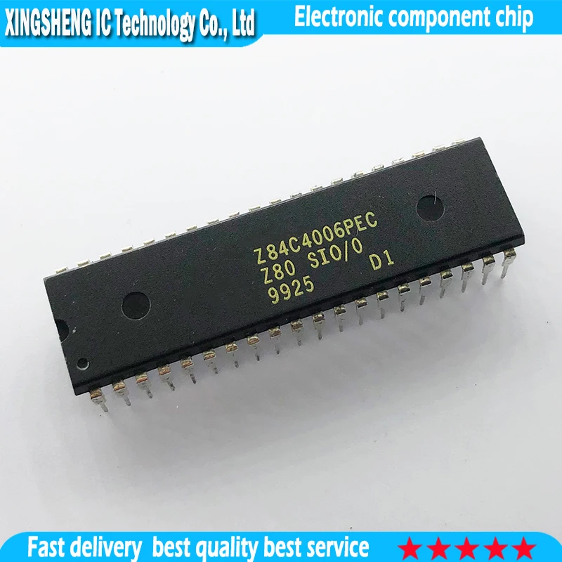 10pcs/lot Z84C4006PEC Z84C400 DIP     In Stock