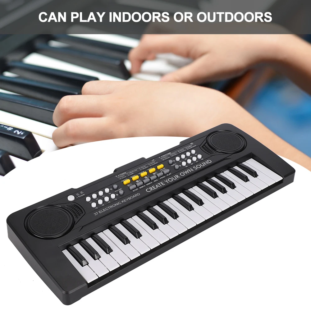 37-Key Electric Piano USB Simulation Musical Instrument Educational Children BF-420 Plastic Electronic Components Powered