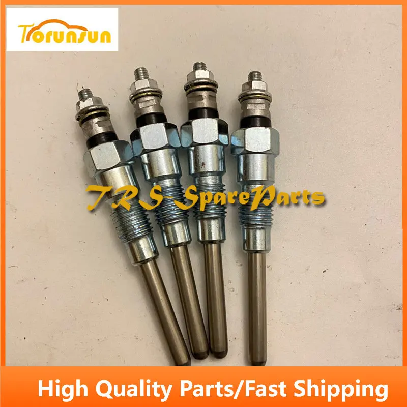 

V2203 glow plug 19077-65512 For Kubota engine parts 4 pcs