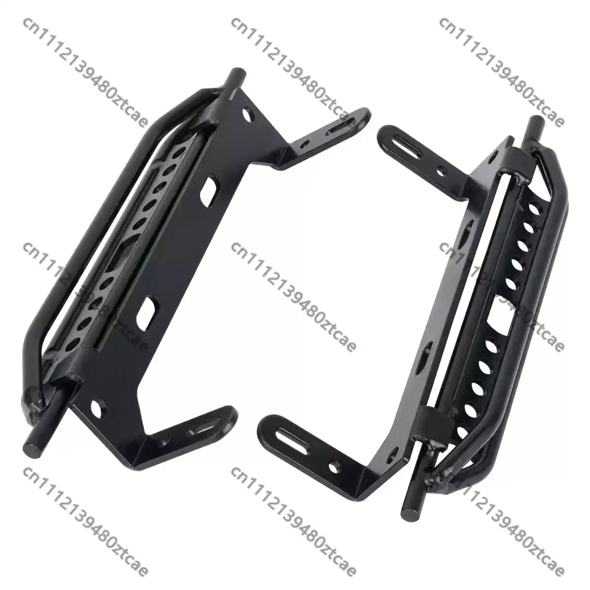 Metal Anti-Slip Simulation Side Step 1 Pair Fit 1/10 Scale RC Rock Crawler Off-Road Vehicle Decor Modification Accessories