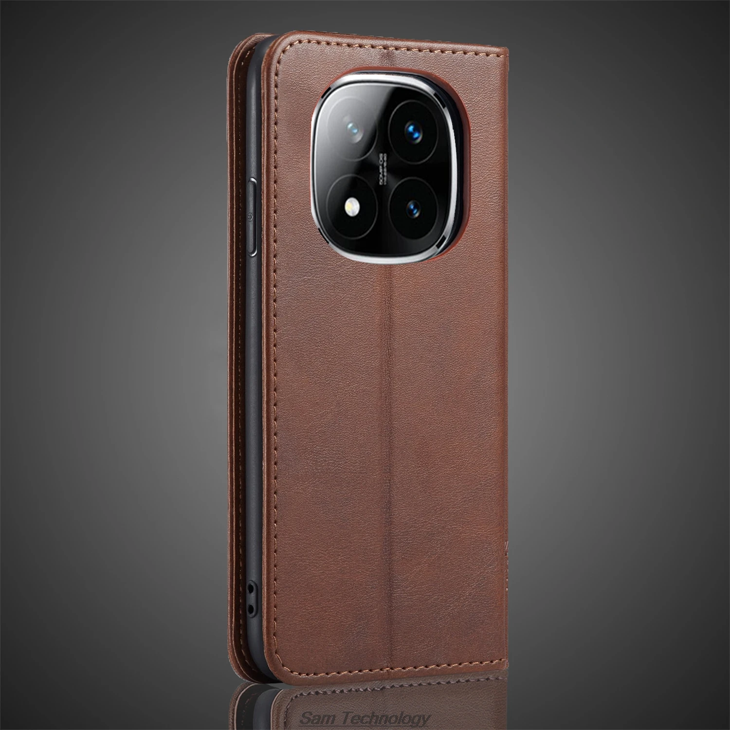 Magnetic attraction Leather Case for Xiaomi Redmi Note 14 Pro plus 5G Global Version Holster Flip Cover Wallet Bags Fundas Coque