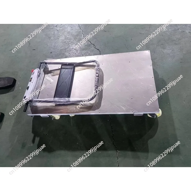 Portable Electric Hydraulic Lifting Loading and Unloading Cargo Scissor Slide Rail Mobile Hand Truck