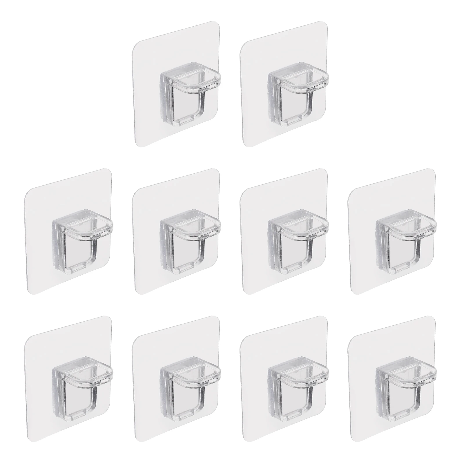 

10 Pcs Shelf Support Pegs Durable Plastic Closet Brackets Black Easy Install Wardrobe Partition Kitchen Cabinet Adhesive Shelves