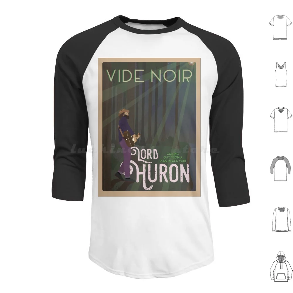 Lord Huron Vide Poster Hoodies Long Sleeve Music Lord Huron Guitar Space Song Album Forest Magic Love Fan Fan Art