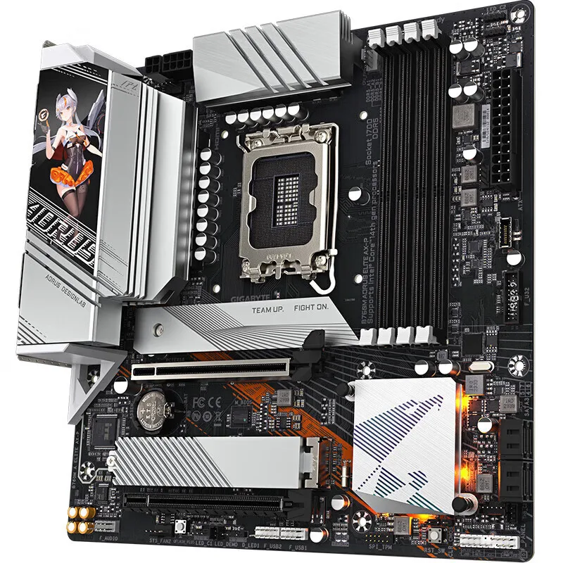 Gigabyte B760M AORUS ELITE AX-P computer main board DDR5 for 12/13/14 generation CPU - Image 4