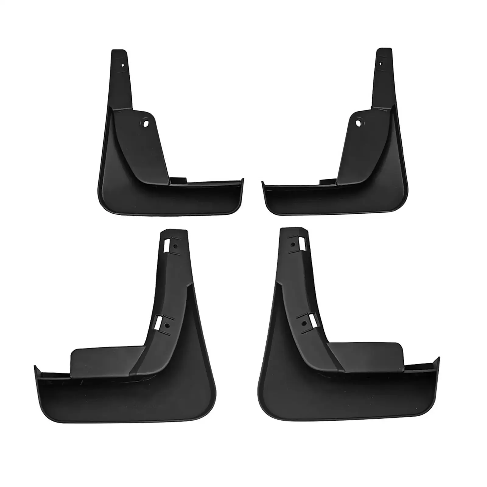 4 Pieces Car Wheel Mud Flaps Durable Splash Guards for Neta V 2021-2022