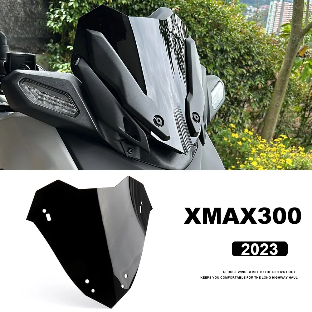 

For YAMAHA X-MAX300 XMAX300 X-MAX 300 XMAX 300 2023 New Motorcycle Accessories Screen Windshield Fairing Windscreen