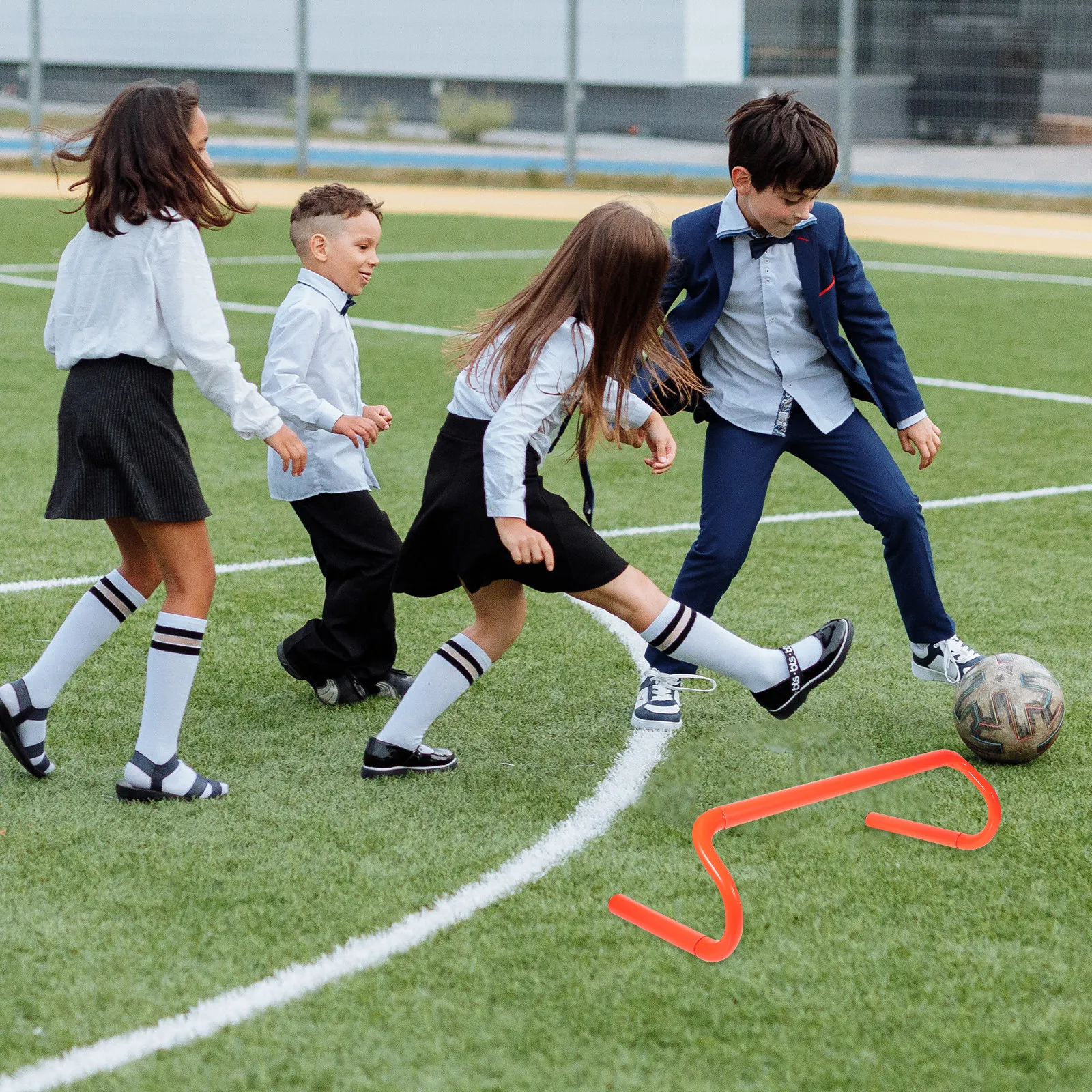 Vallas de Agilidad para Niños, Vallas de Velocidad para Entrenamiento en Interiores y Exteriores, Equipamiento de Entrenamiento de Fútbol, Mini Vallas de Velocidad y Agilidad para Niños