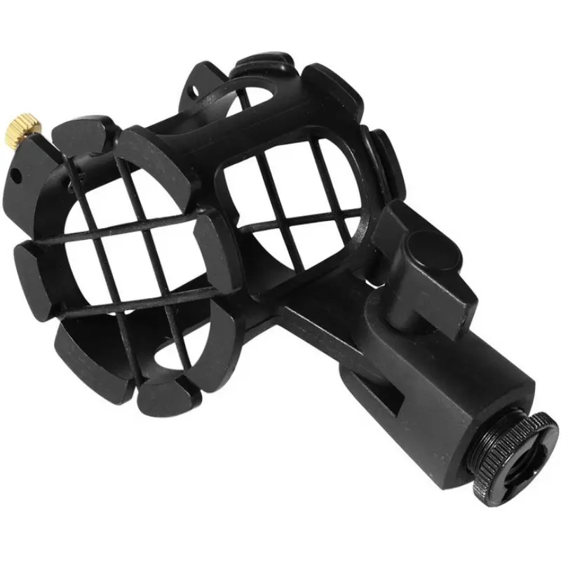 Universal Microphone Mic Suspension Shock Mount Pencil Clip Clamp Holder Stand