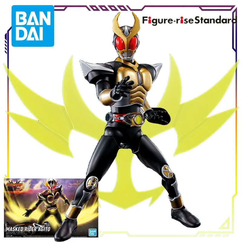 

BANDAI Оригинальная фигурка Rise Standard Kamen Rider Ajita Earth Form аниме фигурка в сборе модель игрушки подарки для мальчиков