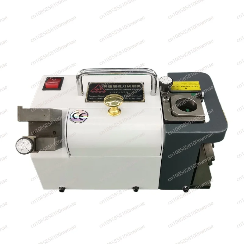 GD-320 Electric Milling Cutter Grinder Drill Sharpening Machine Drill Bit Grinding 220V 4500rpm4~20mm CBN/SDC Multi-blade End M