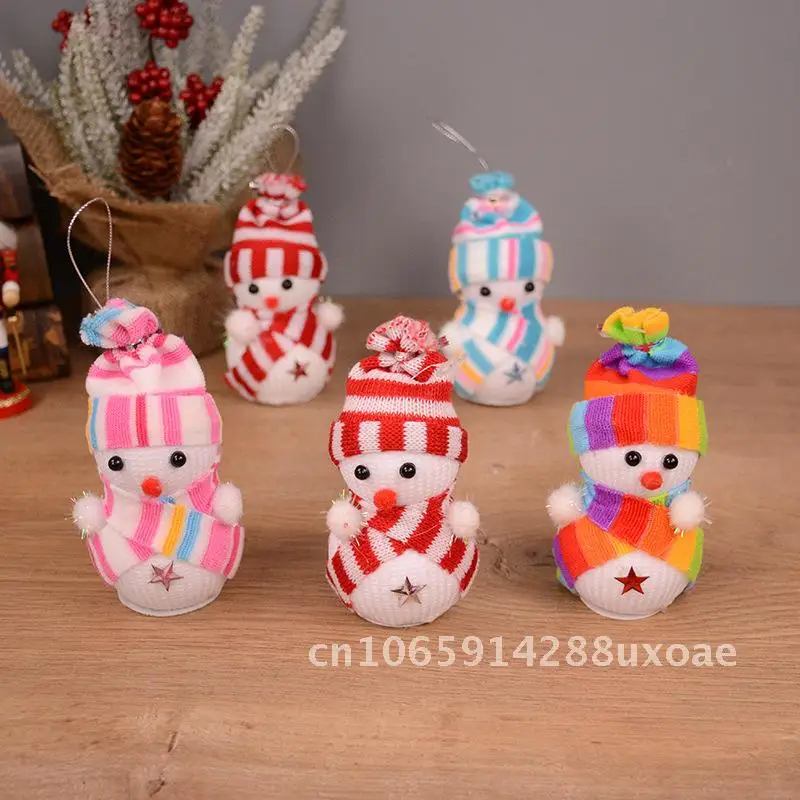 

Christmas Snowman Pendant Christmas Kindergarten Small Gift Store Window Creative Dress-up Supplies