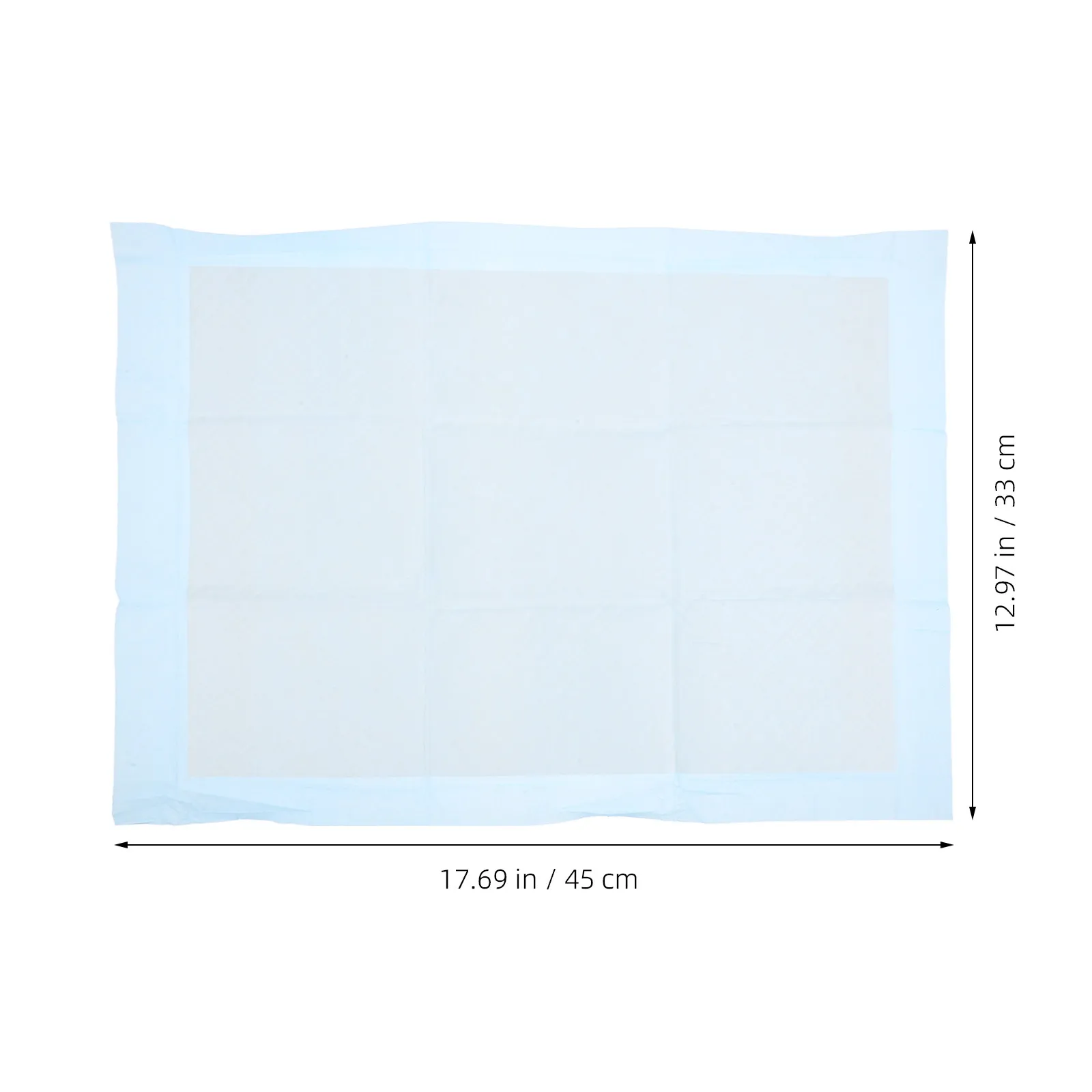 50Sheets Adult Disposable Bed Pads Incontinence Pee Care Pads Lightweight Portable Ultrathin Comfortable for Home Hospital