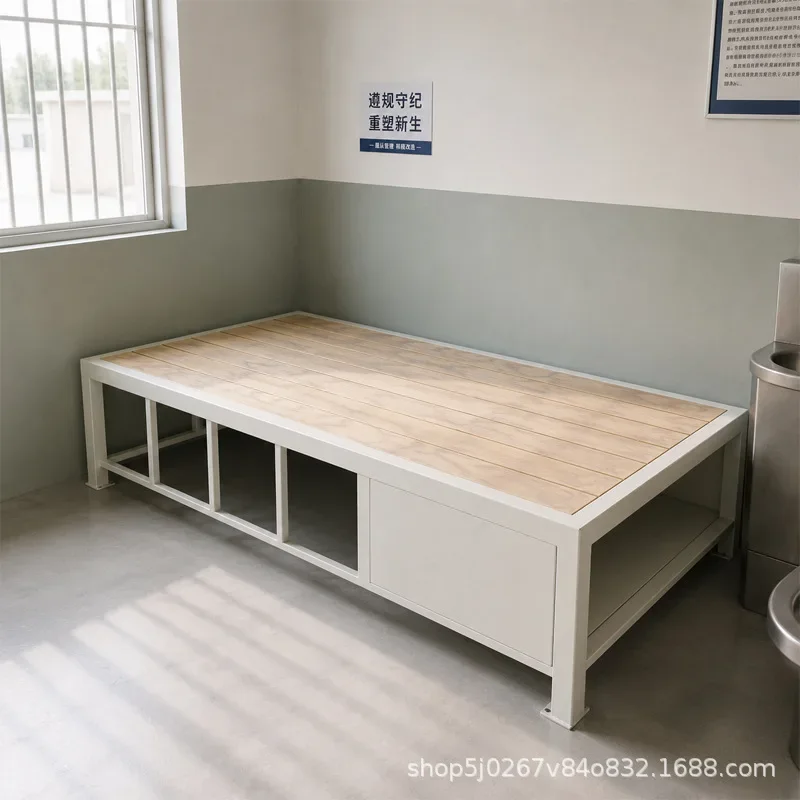LMM3 dormitory cell sheet person thickened single wrought iron bed