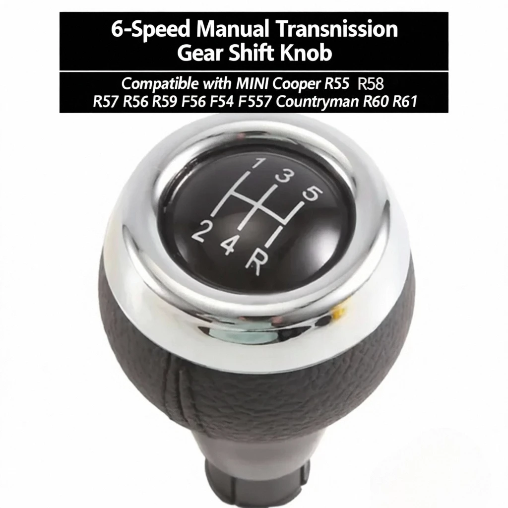 

6-скоростная ручка переключения передач ручной коробки передач для MINI Cooper R55 R56 R57 R58 R59 F56 F54 F57 Countryman R60 R61
