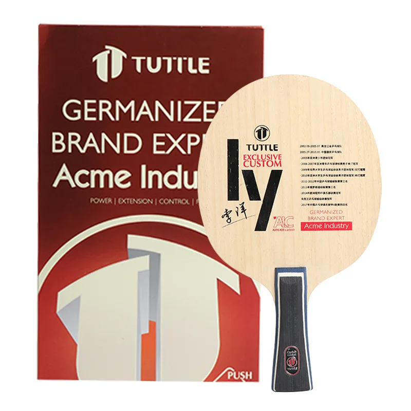 Tuttle Li Yang Table Tennis Blade Ayous+ALC+Ayous+Paulownia 7 Plywood Powerful Ping Pong Paddle for Professional Players