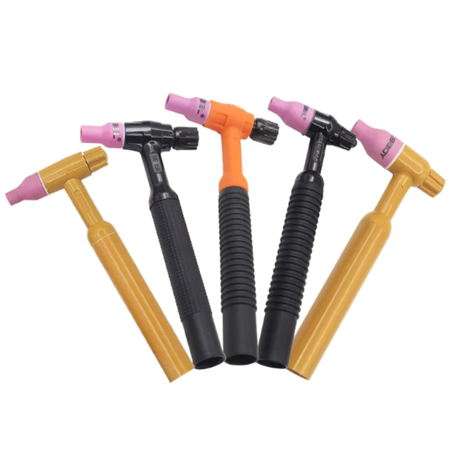 QQ150 ملحقات مسدس لحام قوس الأرجون Q300 مقبض لحام قوس الأرجون آلة لحام فوهة السيراميك رأس النحاس