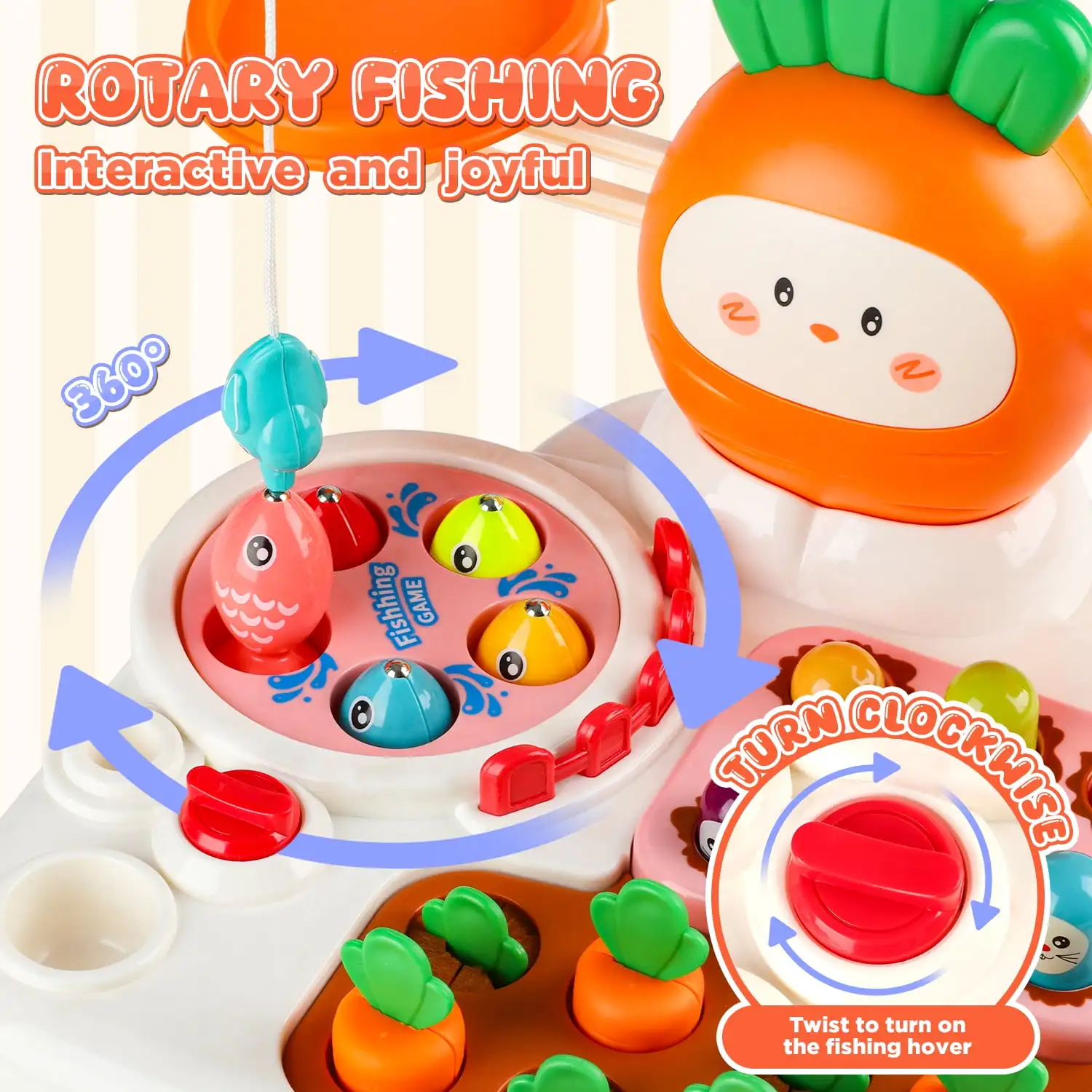 

Игрушки Монтессори для детей 1 года, балансировочные весы для детей с игрой «Ударь крота», игрой «Собираем морковь», игрой «Рыбалка», развивающие игрушки для дошкольников