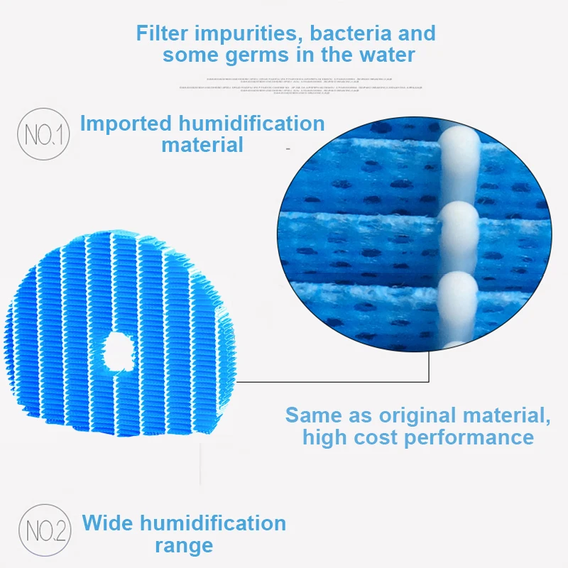 FZ-C100MFE Humidifier Filter for Sharp KC-840E-B KC-860E KC-850E KC-C100E KC-C150E KC-C70E air purifier Hudifier filters