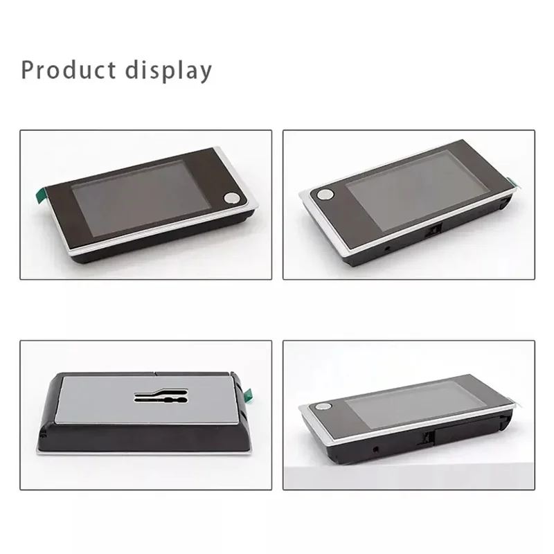 Câmera digital 120 da porta do visor do olho mágico da campainha de 3,5 polegadas °   LCD 2 milhões de pixels HD Kitty Eye Door Bell Monitor externo durável