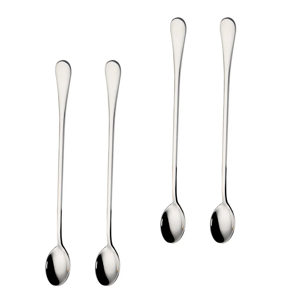 Stainless Steel Ice Spoon Household Tableware Mixing Ladle Kitchen Supplies Creative Serving Utensils