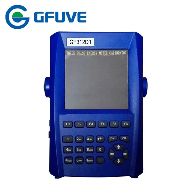 Online electricity meter testing equipment GFUVE GF312D1 Three phase energy meter calibrator with english display and operation