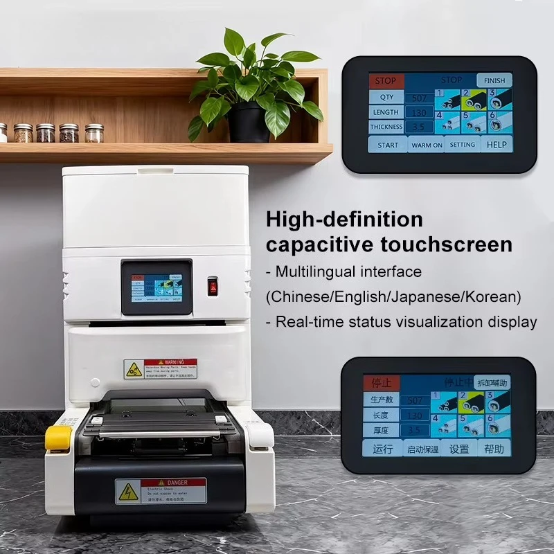 custom commercial sushi rolling machine automatic rice sheet dispenser easy operation for japanese cuisine restaurant kitchen
