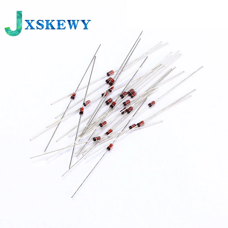 100PCS 1N4148 DO-35 IN4148 Switching Diode