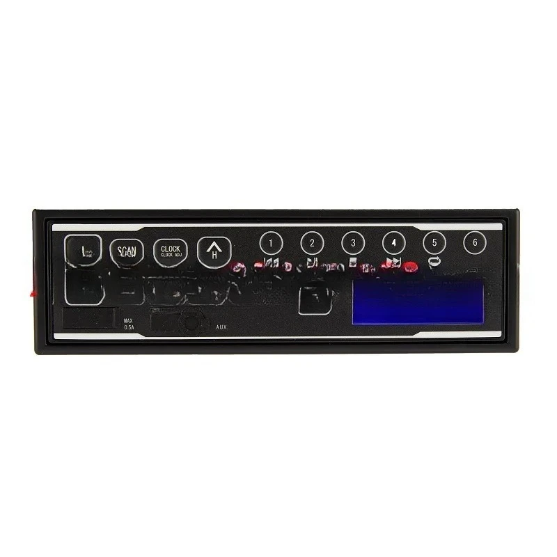 12V 24V Heavy Machine Radio with Bluetooth BT USB Charge 0.5A AUX for Hitachi Takeuchi Komatsu Excavator Car Radio
