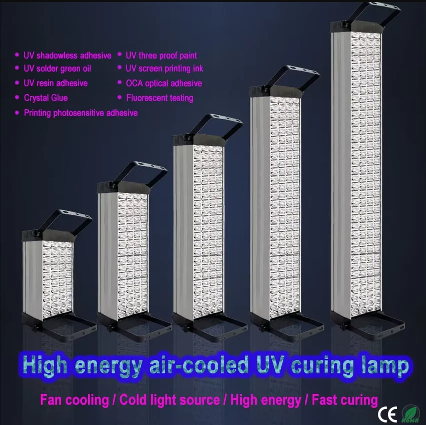 

Ultra-longHigh power UV curing lamp UV ink rapid drying extended conveyor belt printer 3000W screen printing ink curing machine