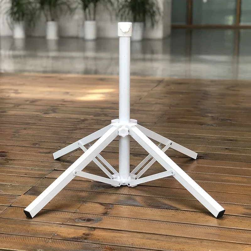 Courtyard Umbrella Seat Sun Umbrella Base Outdoor Sunshade Display Umbrella Fixing Bracket Four legged Cross Folding Tripod