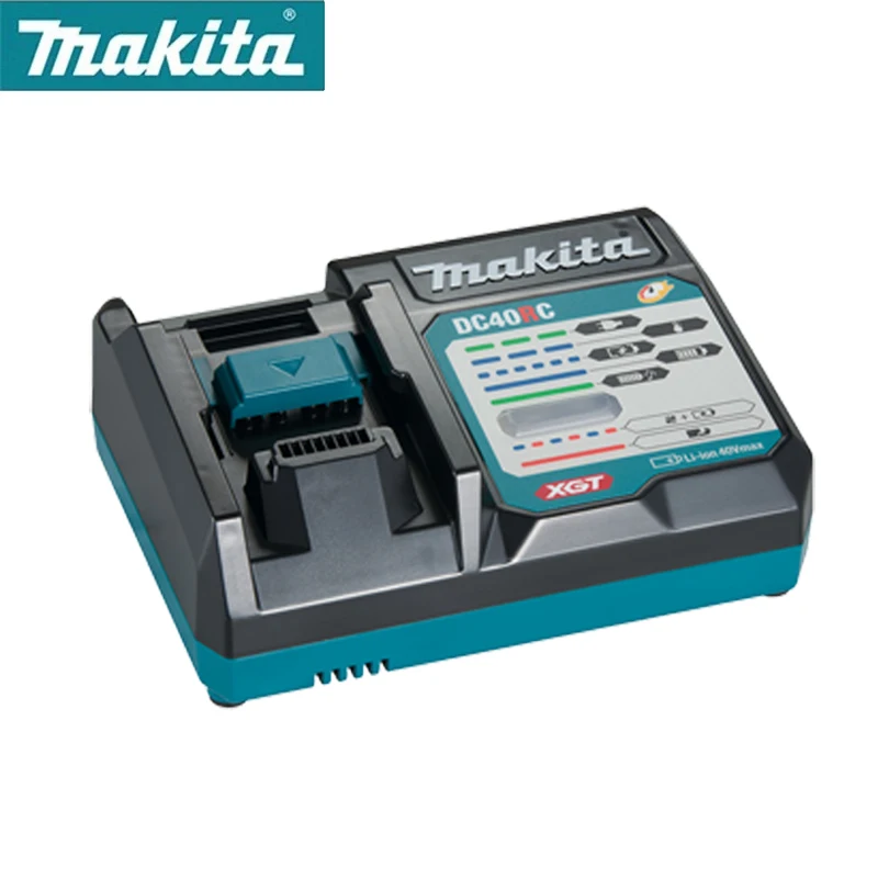 MAKITA DC40RA 40V Max Rapid Optimum Charger DC40RB 40V MAX XGT Dual Port Rapid Optimum Charger For Makita Power Tools DC40RC