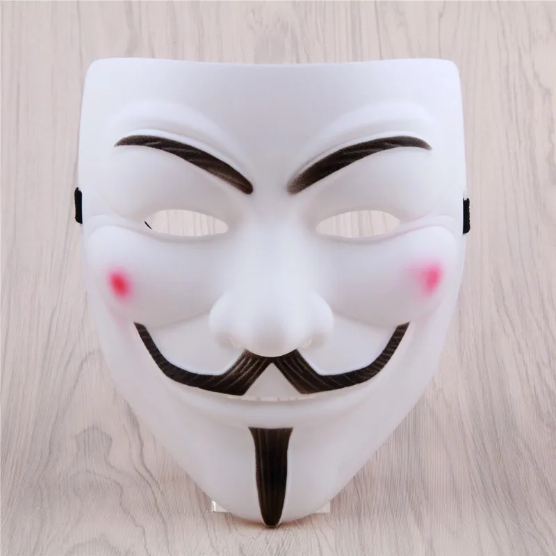 Halloween Christmas Party Movie Cosplay V for Vendetta Hacker Mask Anonymous Guy Fawkes Gift Adult Kids Film Theme Mask Joker