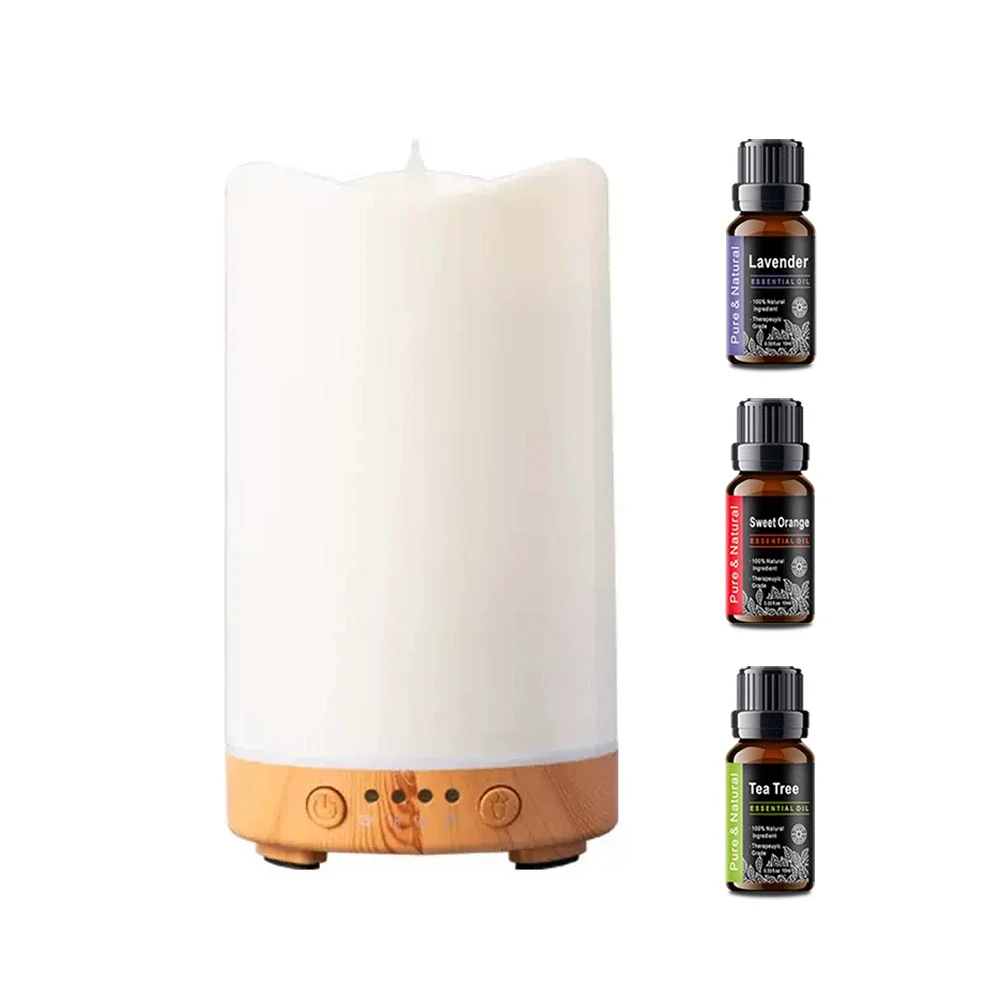 

Увлажнитель воздуха и диффузор эфирного масла с автоматическим отключением, многоцветным светодиодным ночником, ароматерапевтической машиной и диффузором ароматов