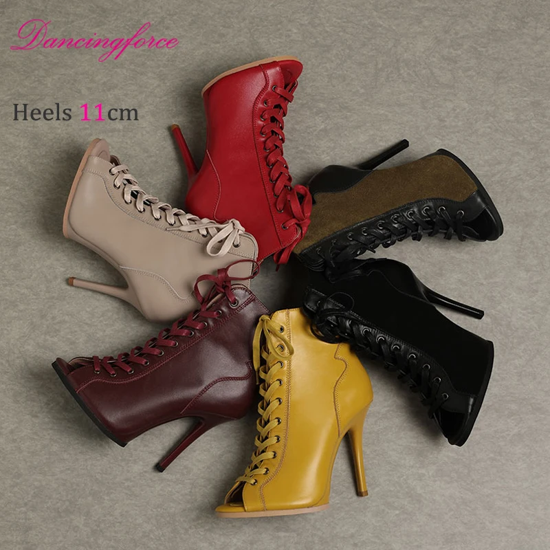 11cm Genuine leather Jazz Boot - Women Shoes Us To Eu ulasan dan harga