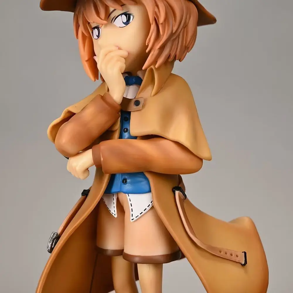 Anime Detective Conan Figure PVC Edogawa Konan Haibara Ai Action Figure Collection Model Doll Toy Figurine For Kid Birthday Gift