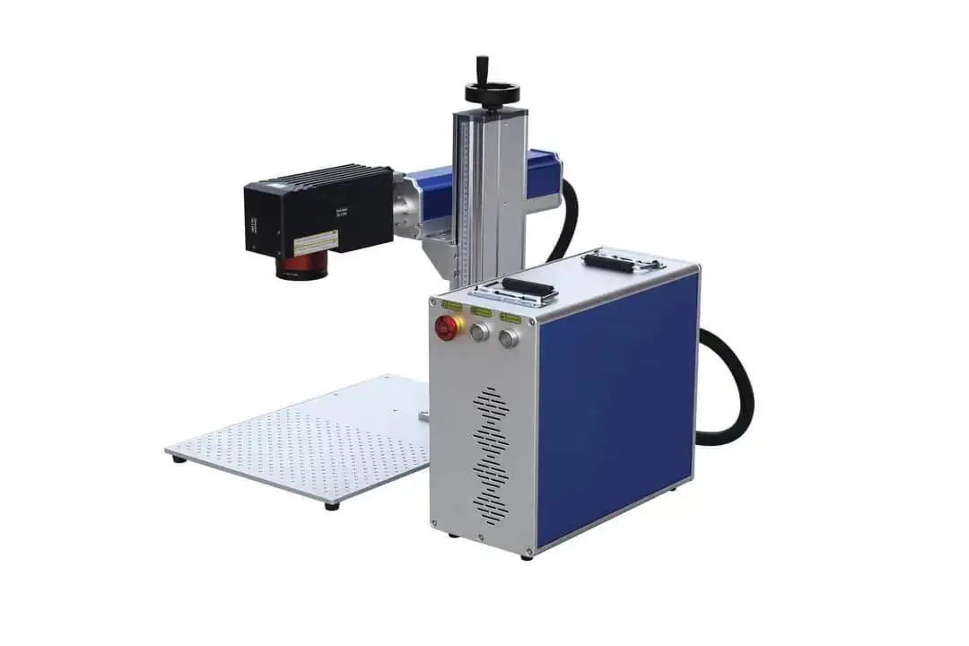 3d Fiber Laser Marking Machine 100w with Raycus Jpt 30w 60w Mopa M7 Laser Marking Machine Pratt Factory 2.5d Deep Marking