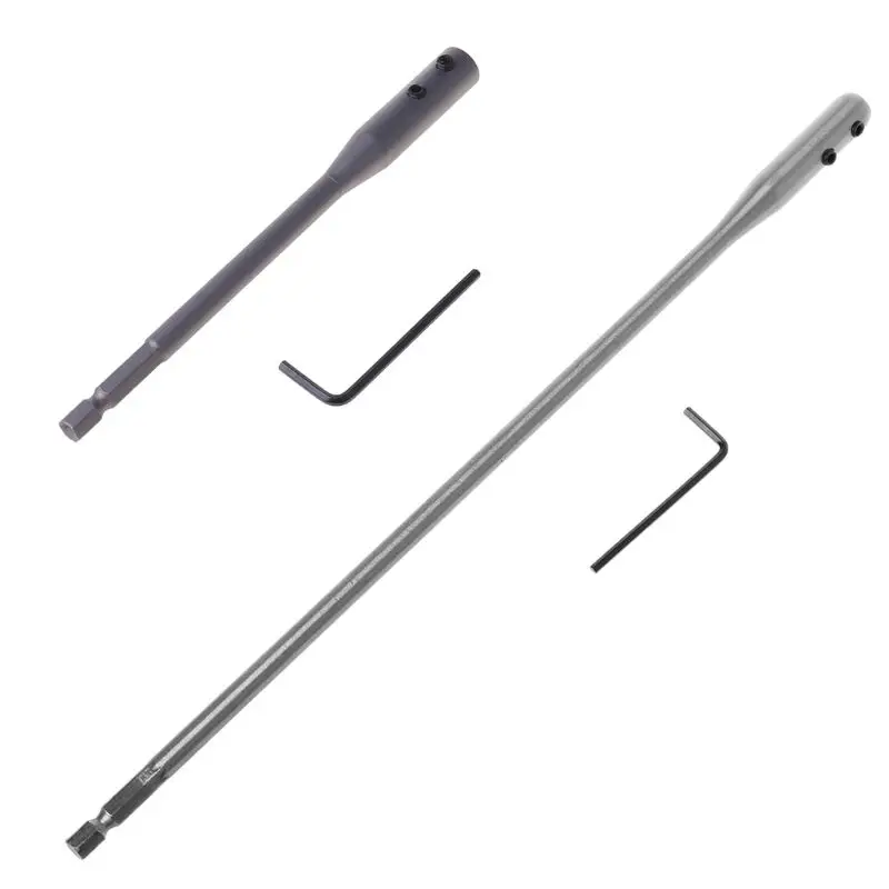 Ajuste de 150/300 mm para broca plana Soporte de extensión hexagonal de eje de orificio profundo Connect Ro