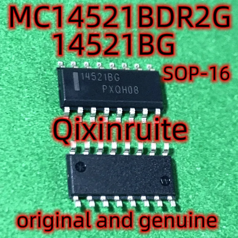 Qixinruite العلامة التجارية الجديدة الأصلية حقيقية MC74VHCT08ADTR2G = VHCT08A TSSOP-14 MC14521BDR2G = 14521BG SOP-16 رقاقة الدائرة المتكاملة IC
