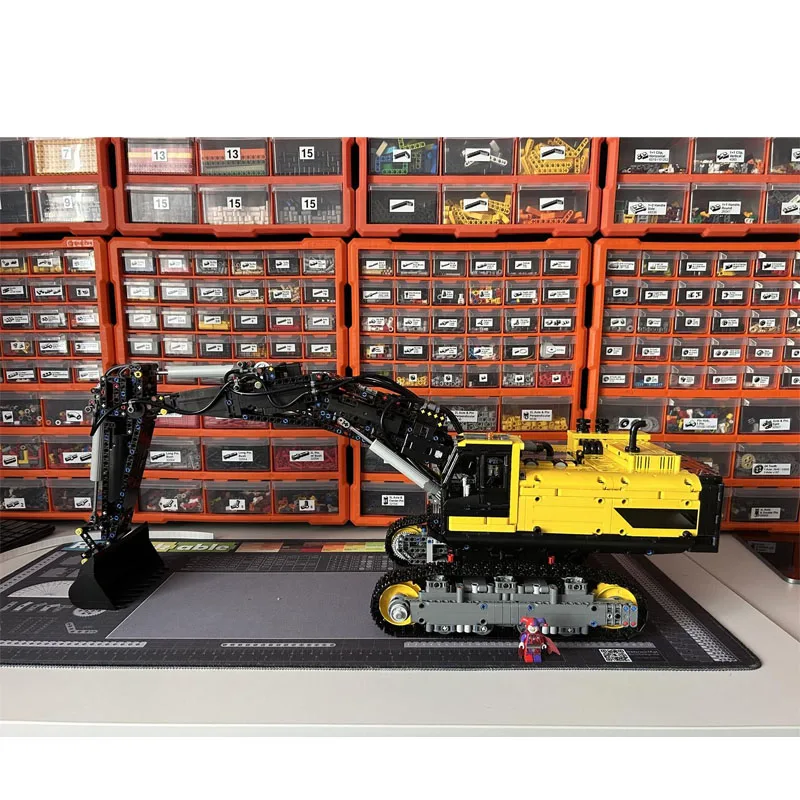 

MOC-43636 Новый грузовой экскаватор-распылитель, строительные блоки, модель 3797, деталиMOC, креативные строительные блоки на день рождения, игрушка в подарок для мальчиков